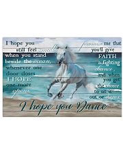 Horse Girl I Hope You Dance 17x11 Poster front