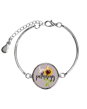 Speech Language Pathologist Sunflower Metallic Circle Bracelet thumbnail