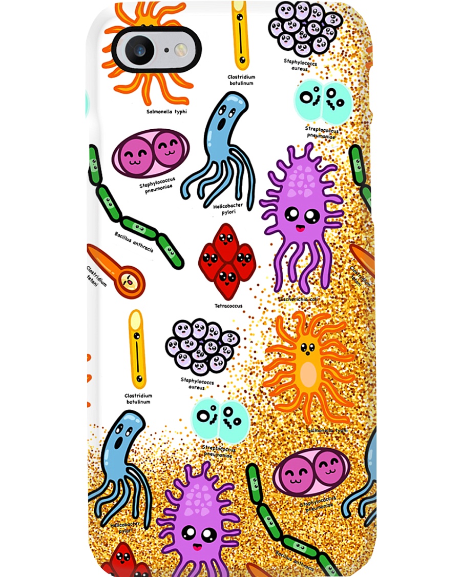 Scientist Cute Bacteria Phone Case