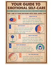 Social Worker Guide To Emotional Self-care 11x17 Poster front