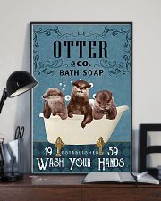 Otter wash your hands 11x17 Poster lifestyle-poster-2