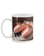 Ballet shoes and piano Mug back