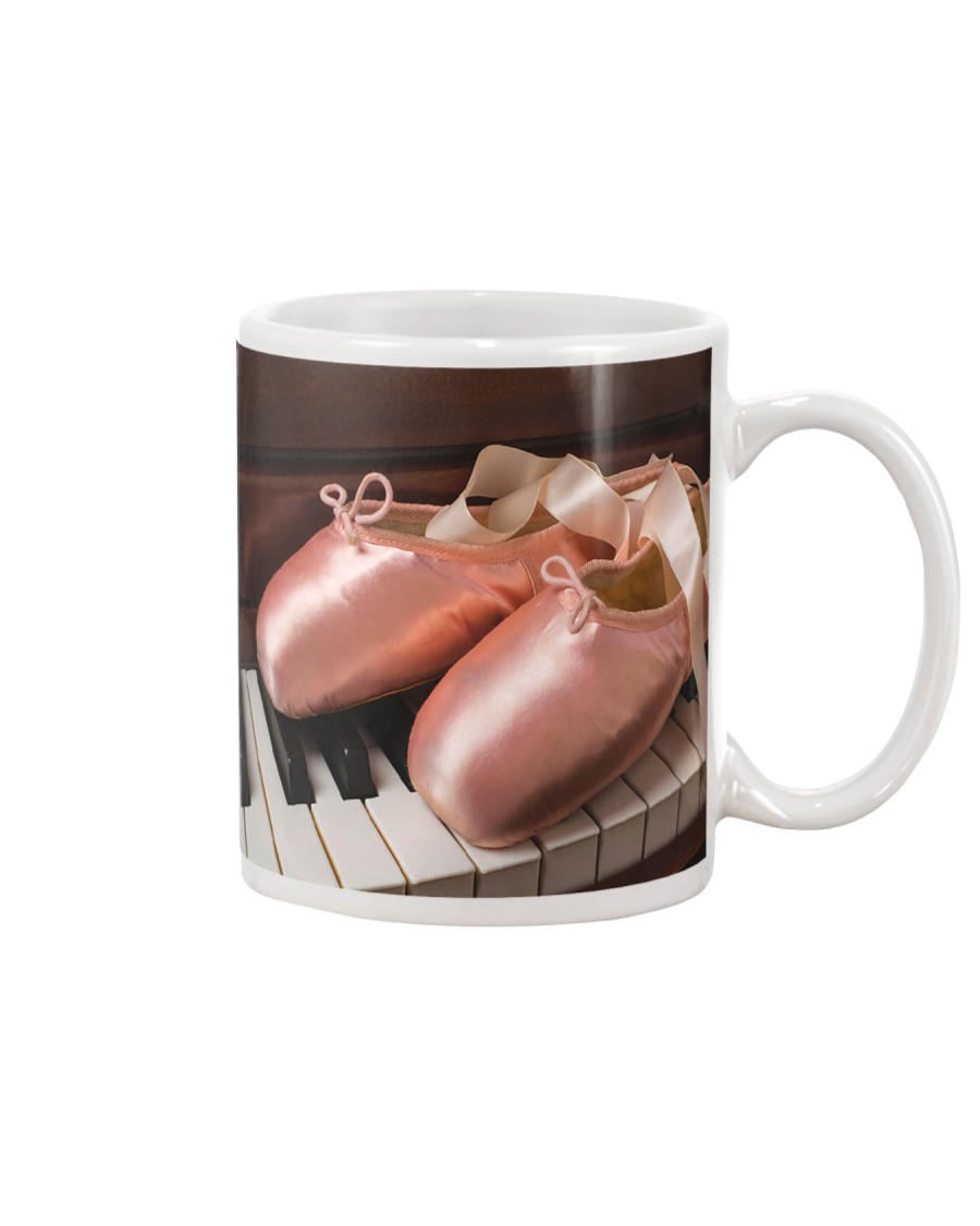 Ballet shoes and piano Mug