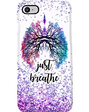 Respiratory Therapist Just Breathe Phone Case i-phone-7-case