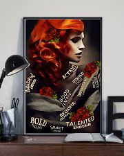 Redhead Beautiful Enough 11x17 Poster lifestyle-poster-2
