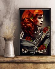 Redhead Beautiful Enough 11x17 Poster lifestyle-poster-3