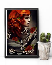 Redhead Beautiful Enough 11x17 Poster lifestyle-poster-8