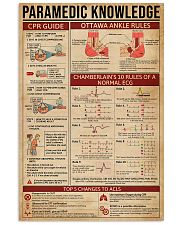 Paramedic Knowledge 11x17 Poster front