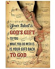 Ballet - Your talent is God gift 11x17 Poster front