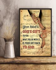 Ballet - Your talent is God gift 11x17 Poster lifestyle-poster-3