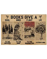 Librarian Books Give A Soul To The Universe 17x11 Poster front