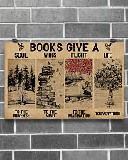Librarian Books Give A Soul To The Universe 17x11 Poster poster-landscape-17x11-lifestyle-18
