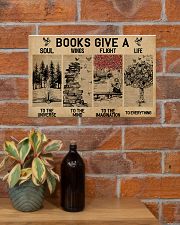 Librarian Books Give A Soul To The Universe 17x11 Poster poster-landscape-17x11-lifestyle-23