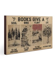 Librarian Books Give A Soul To The Universe 30x20 Gallery Wrapped Canvas Prints thumbnail