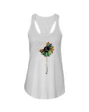 Massage Therapist Colorful Sunflower Ladies Flowy Tank thumbnail