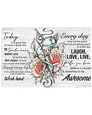 Hairdresser Today Is A Good Day 17x11 Poster front