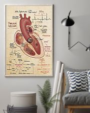 Cardiologist Human Heart Auricular 11x17 Poster lifestyle-poster-1
