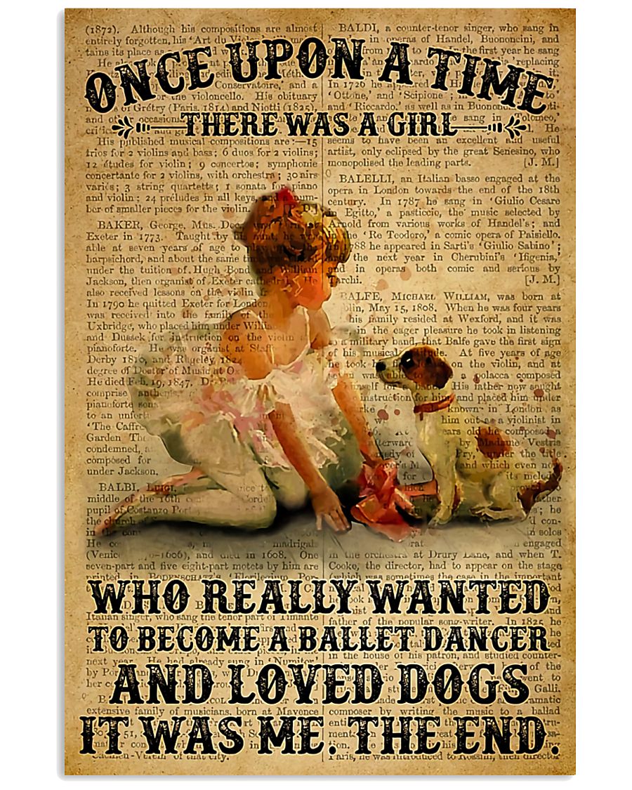 Ballet Dancer Once Upon A Time 11x17 Poster