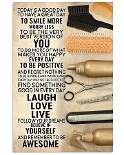 Hairdresser Today Is A Good Day 11x17 Poster front