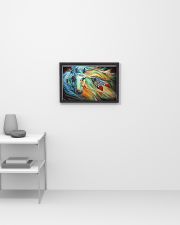 Horse Girl - Colorful horse 17x11 Poster poster-landscape-17x11-lifestyle-04