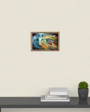 Horse Girl - Colorful horse 17x11 Poster poster-landscape-17x11-lifestyle-08