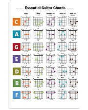Essential Guitar Chords 11x17 Poster front