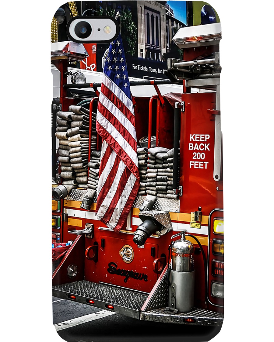 Firefighter Fire Truck Phone Case