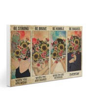 Social Worker Be Humble 30x20 Gallery Wrapped Canvas Prints thumbnail