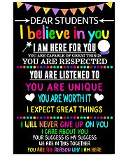 Teacher Dear Students 11x17 Poster front