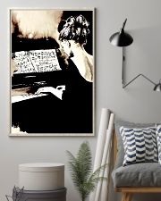 Pianist Gift Girl Playing Piano 11x17 Poster lifestyle-poster-1