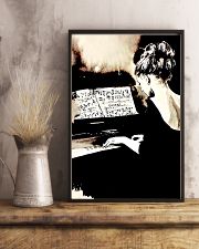 Pianist Gift Girl Playing Piano 11x17 Poster lifestyle-poster-3