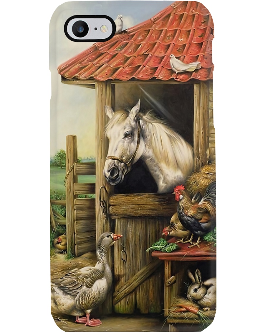 Farmer Cute Animals Phone Case