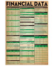 Accountant Financial Data 11x17 Poster front