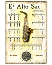 Saxophone Alto Sax 11x17 Poster front