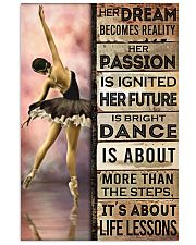 Ballet Her Dream Becomes Reality 11x17 Poster front