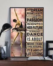 Ballet Her Dream Becomes Reality 11x17 Poster lifestyle-poster-2