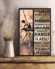 Ballet Her Dream Becomes Reality 11x17 Poster lifestyle-poster-3