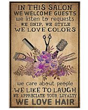 Hairdresser We Love Hair 11x17 Poster front