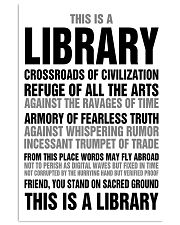 Librarian You Stand On Sacred Ground 11x17 Poster front