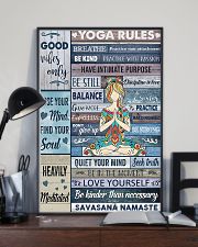 Yoga Rules 11x17 Poster lifestyle-poster-2
