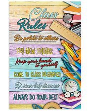 Teachers Class Rules 11x17 Poster front