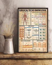 Surgical Techs Knowledge 11x17 Poster lifestyle-poster-3