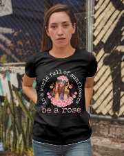 Redhead - Be A Rose Ladies T-Shirt apparel-ladies-t-shirt-lifestyle-03
