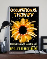 Occupational Therapist Helping You With The Skills 11x17 Poster lifestyle-poster-2