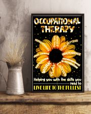 Occupational Therapist Helping You With The Skills 11x17 Poster lifestyle-poster-3