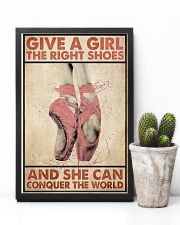 Ballet - Give A Girl The Right Shoes 11x17 Poster lifestyle-poster-8