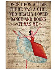 There Was A Girl Who Really Loved Dance And Books 11x17 Poster front