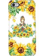Yoga Sunflower Phone Case i-phone-7-case
