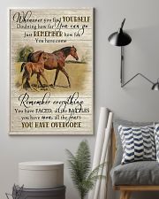 Horse Girl Remember Everything You Have Overcome 11x17 Poster lifestyle-poster-1