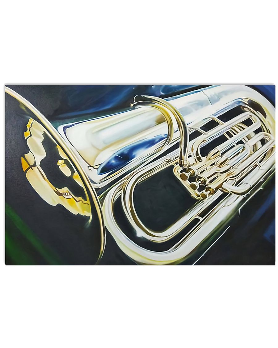 Tubist Art Tuba 17x11 Poster